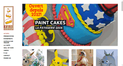 Desktop Screenshot of paintcakes.com